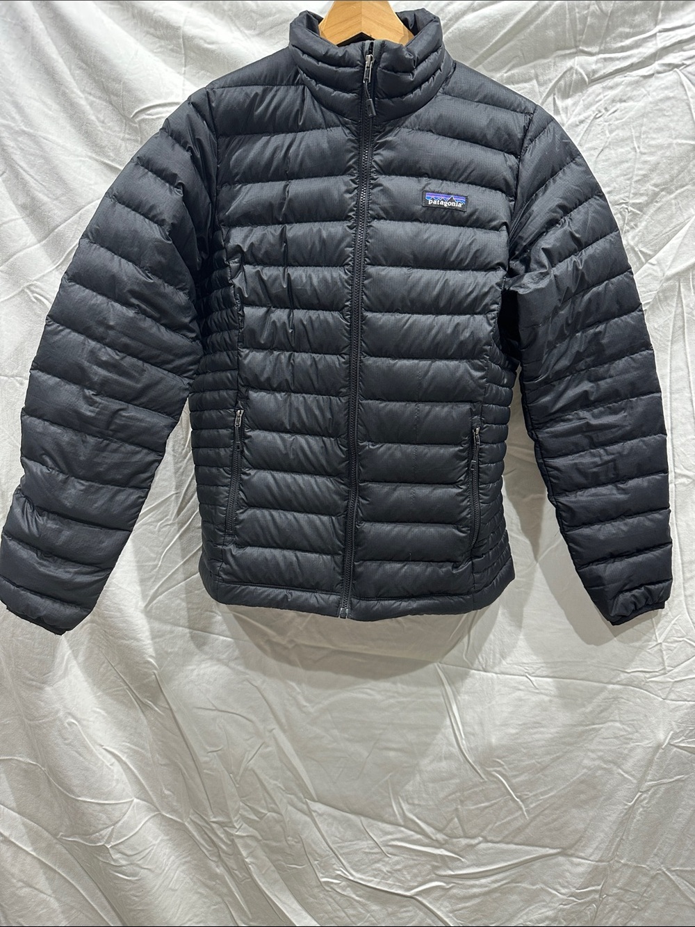 Patagonia Black Quilted Down-Style Jacket